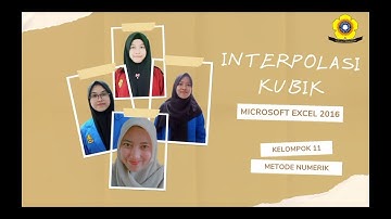INTERPOLASI KUBIK || KELOMPOK 11 METODE NUMERIK