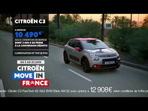 Citroën Move in France, partez enfin pour de vrai avec Citroën C3