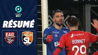 Guingamp - Laval Résumé Ligue 2 2023/2024