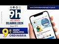 9ª Sessão Ordinária - CMMN/RO (05/04/2024)