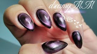 nail magnetic polish designs eye