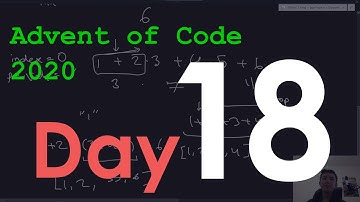 Day 18/25: Advent of Code 2020