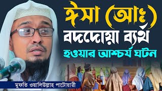 ঈসা নবীর বদদোয়া ব্যর্থ হওয়ার ঘটনা। মুফতি ওয়ালিউল্লাহ পাটোয়ারী। Mufti Waliullah Patwari