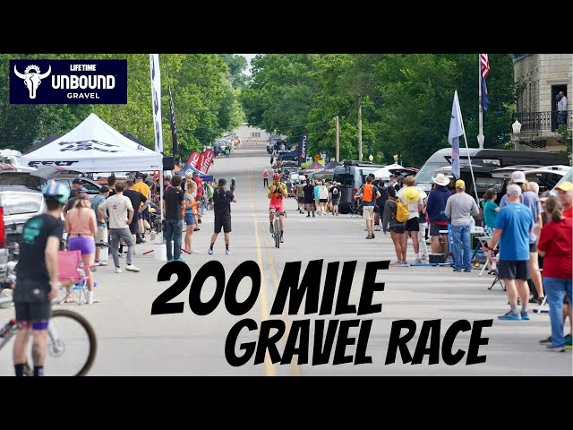 Longest Bike Race Of My Life | Unbound Gravel 200 class=
