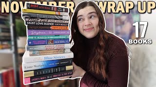 I read 17 books in November and found a new all time favorite ✨ [November Wrap Up]