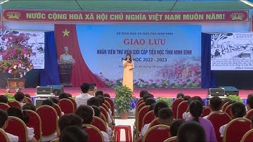Giao lưu nhân viên thư viện giỏi cấp tiểu học tỉnh Ninh Bình năm học 2022 - 2023