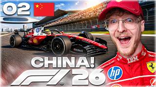 Ferrari F1 26 CHINA GP mit SPRINT neben CHARLES im COCKPIT - CutterLukas