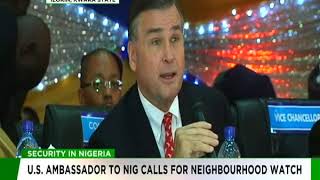 U.S. Ambassador to Nigeria calls for neighbourhood watch screenshot 1