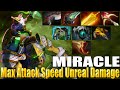 MIRACLE [Alchemist] Max Attack Speed Unreal Damage | Safe | Best Pro MMR - Dota 2