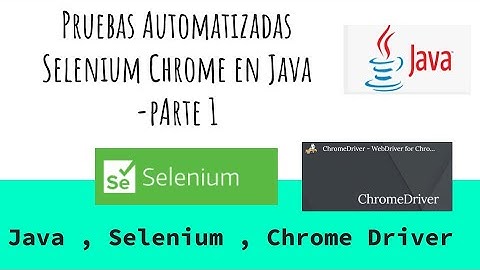 Automatización de Pruebas con Selenium + WebDriver + Java - Parte 1
