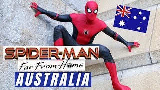 Spider-Man - Workout and Parkour in Australia!