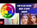How to use the colour wheel to improve your makeup?| which colours match your tones and undertones?
