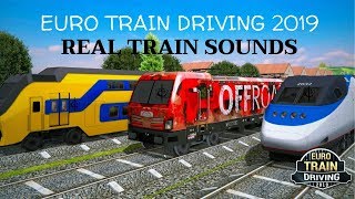 Euro Train Driving Games 2019 | train crashing sim screenshot 5