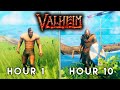 Valheim Survival: BEST FIRST DAY!!!