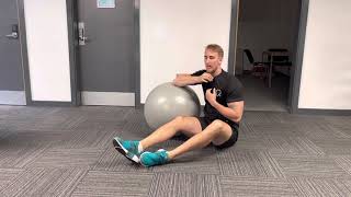 BOSU Ball Hamstring Curls