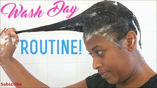 Best Relaxed Hair WASH DAY ROUTINE   | Detailed start to finish 2017