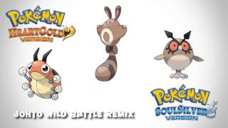 Pokemon G/S/C/Hg/Ss: Johto Wild Pokemon Battle Theme Remix