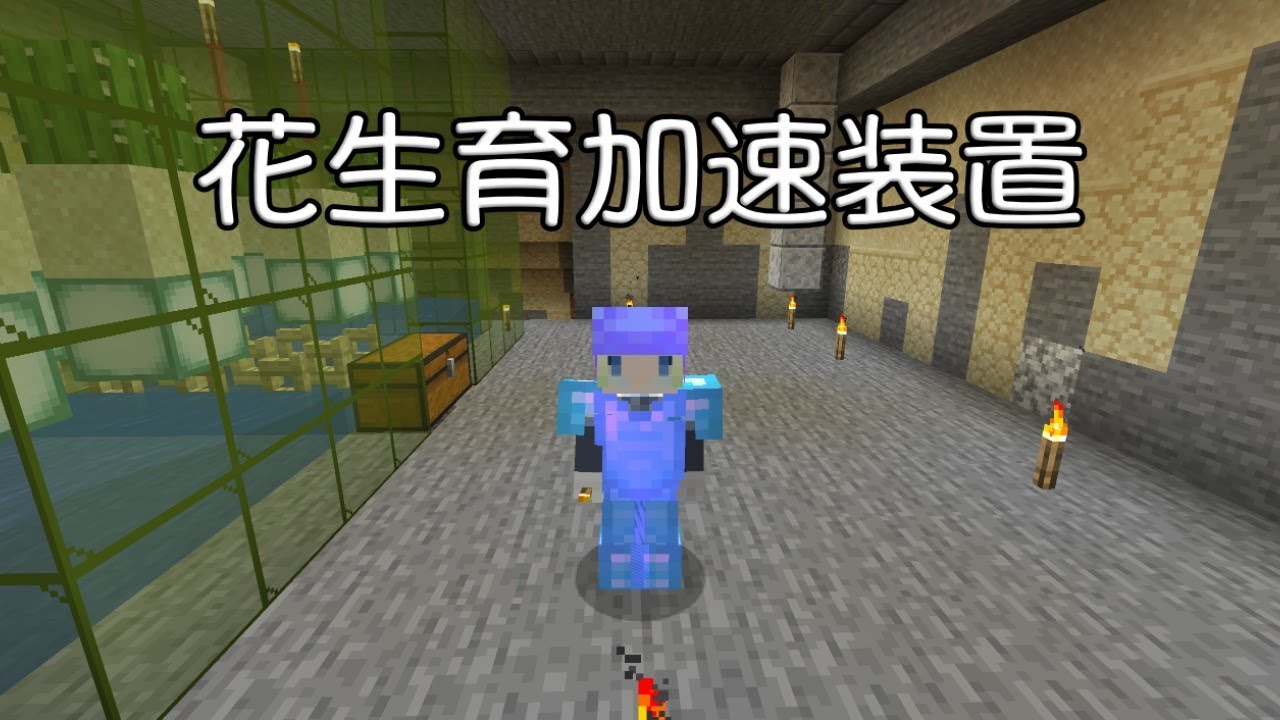 155 マインクラフト 花生育加速装置 3 冒険九百一日目 Youtube 155 マインクラフト 花生育加速装置 3 冒険九百一日目 Youtube