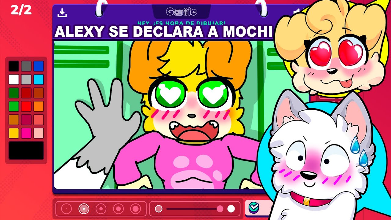 ALEXY SE DECLARA A SU ENAMORADA en GARTIC PHONE! 😍🔥