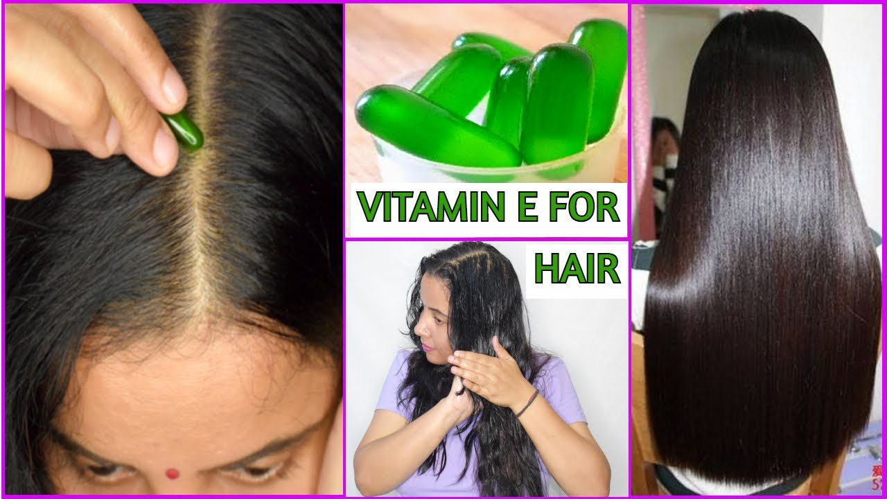 How to Use Vitamin E Capsule For Your Hair - Get Long Thick Healthy Hair-  Priya Malik - YouTube