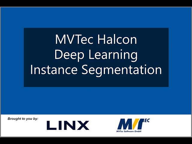 Demo: MVTec HALCON 21.11 - Instance Segmentation