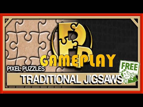 PIXEL PUZZLES TRADITIONAL JIGSAWS - GAMEPLAY / REVIEW - FREE STEAM GAME 🤑