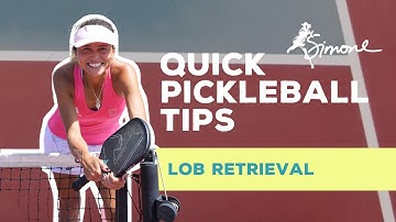 Pickleball Quick Tips | Lob Retrieval w/ Marcello Jardim