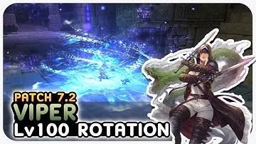 Updated VIPER Level 100 Standard Opener and Double Reawaken Rotation Showcase | Dawntrail Patch 7.2