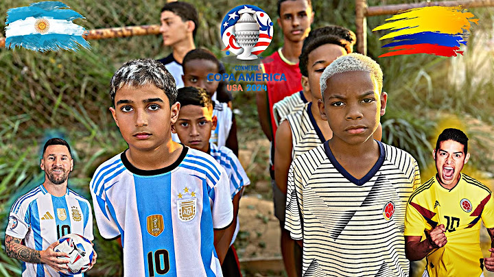 Argentina vs Colômbia - Final da Copa América 2024