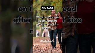 Forehead Kiss Explained 😘 | Love Symbols 💑.....#shorts #subscribe #psychologyfacts #kiss