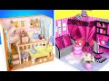 DIY Miniature Rooms From Cardboard || Cozy Music Room And Victoria's Secret Style Bedroom