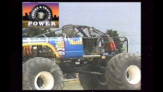 1991 PENDA POINTS SERIES! CANFIELD, OHIO MONSTER TRUCK RACING! TNN TRUCKS &amp; TRACTOR POWER!