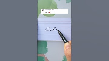 Arhan - Learn to Write Your Name in Cursive