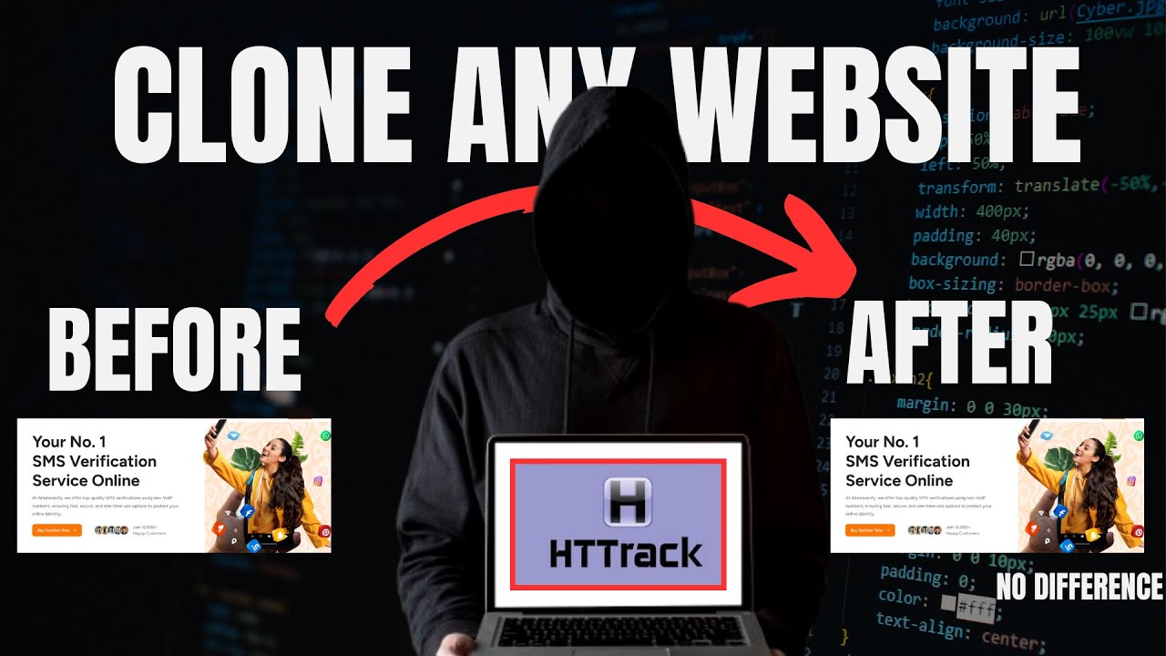 How To Clone Any Website Free | Httrack Website Copier Tutorial - YouTube