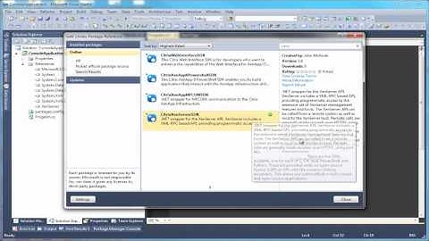 Using nuget to gain access to Citrix SDK