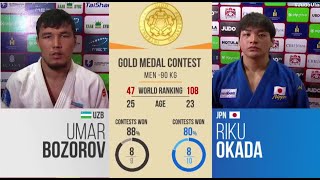 Download Lagu Umar BOZOROV VS Riku OKADA Ulaanbaatar Grand Slam 2025 Gold medal contest -90 kg MP3 Download Lagu Umar BOZOROV VS Riku OKADA Ulaanbaatar Grand Slam 2025 Gold medal contest -90 kg MP3