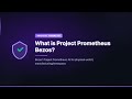 What is Project Prometheus Bezos?