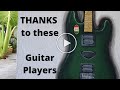 Big thanks to these amazing guitar players