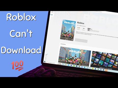 Why cant i download roblox from microsoft store | Fix unable to download roblox player @Teconz