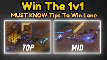 Laning Secrets PRO Players Use To WIN The 1v1