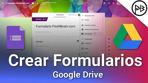 ¿Dónde están los formularios en Google Drive?