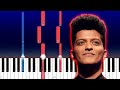 Bruno mars  talking to the moon piano tutorial