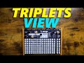 Synthstrom Deluge Triplets View