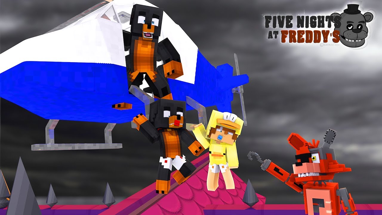Minecraft - HOW TO ESCAPE THE FNAF HOTEL !!