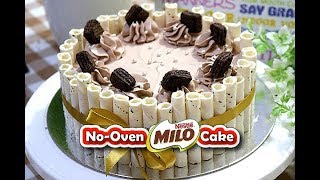 No Oven Milo Cake Recipe Stove Top Milo Cake