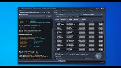How to Flash Qualcomm multi rawprogram files