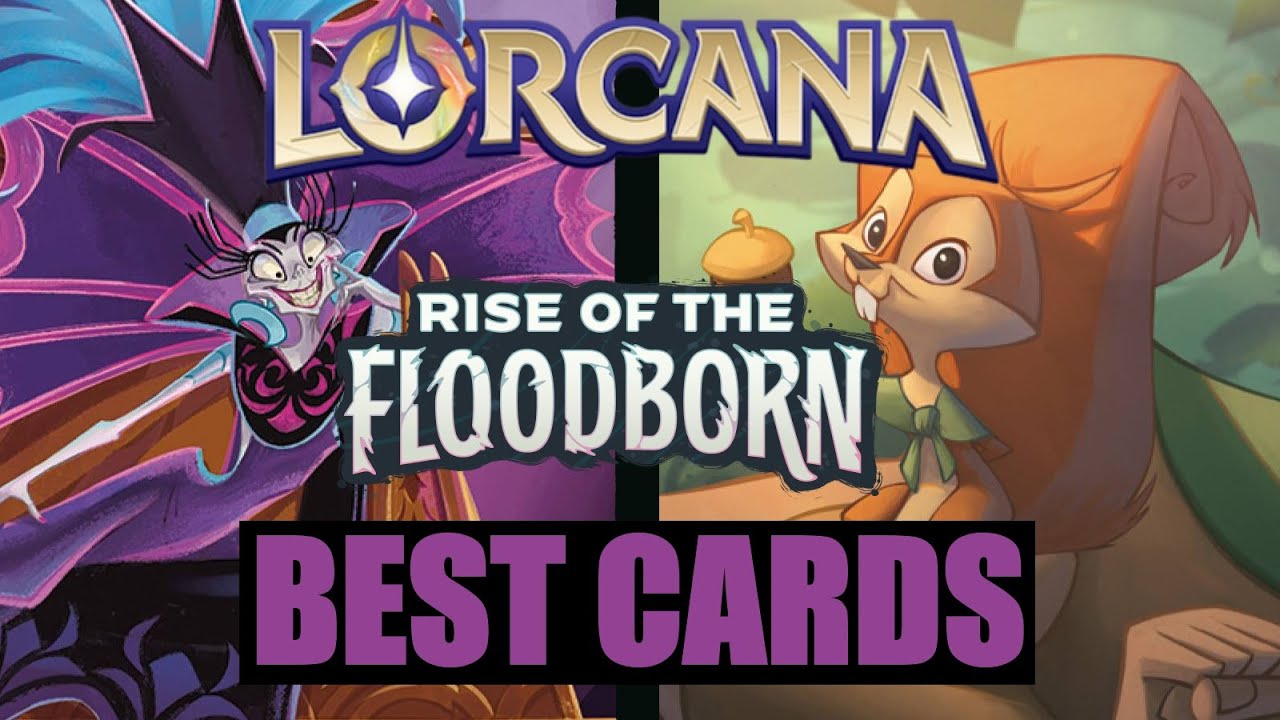 lorcana rise of the floodborn top cards Amazon.com: Ravensburger Disney Lorcana TCG: Rise of The Floodborn Assorted  Single Booster Pack (12 Cards) | Collectible Cards | Ideal Gift for Disney  Fans