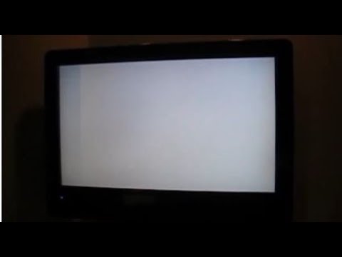 LCD TV Repair Secrets - White Screen