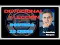 DEVOCIONAL Y LECCIÓN | DOMINGO 25 DE ENERO| Jonathan Márquez |Emergencias Bíblicas