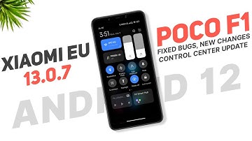 Poco F1 Android 12 | Xiaomi EU 13.0.2 Stable | Fixed Bugs, Control Centre Update, Voice Changer